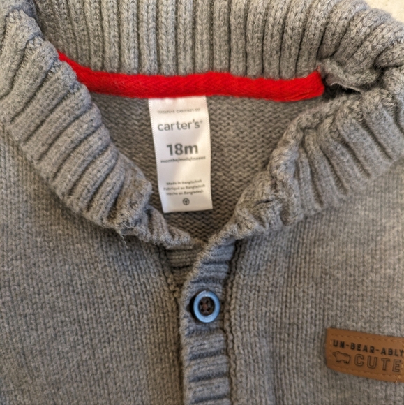 *4/$20* baby sweater one piece - Picture 2 of 3